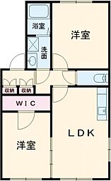 ＬＥＧＡＣＹ 3階2LDKの間取り