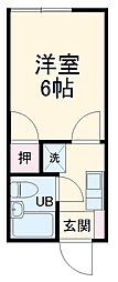 間取図画像 ワンルーム