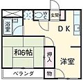 シティ秋桜2階6.8万円