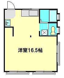 間取図画像 ワンルーム