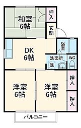 間取図画像 3DK