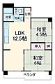 福島ハイツ4階4.0万円
