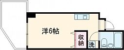 タロハウス 1階ワンルームの間取り