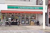 【コンビニエンスストア】ローソンストア100 熱田六番町店まで1058ｍ