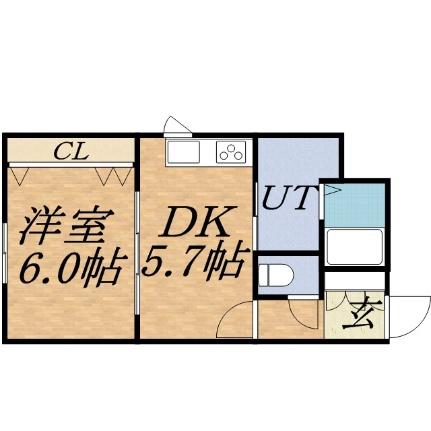 プライムアーバン大通公園II 301｜北海道札幌市中央区南一条西９丁目(賃貸マンション1DK・3階・30.81㎡)の写真 その2