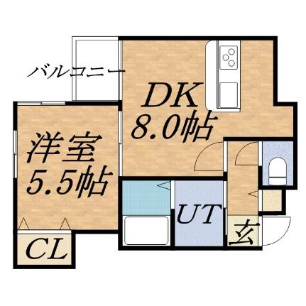 Ｌｅ　ｒｅｖｅ　（ルレーヴ） 403｜北海道札幌市中央区南八条西１２丁目(賃貸マンション1DK・4階・33.81㎡)の写真 その2