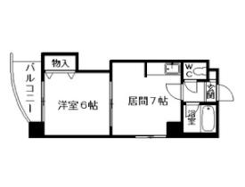 札幌トキワビル 00202 ｜ 北海道札幌市中央区北六条西１９丁目（賃貸マンション1DK・2階・28.66㎡） その2