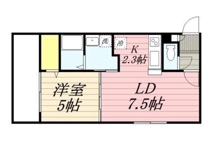 サンコート円山ガーデンヒルズ 306｜北海道札幌市中央区南六条西２６丁目(賃貸マンション1LDK・3階・35.55㎡)の写真 その2