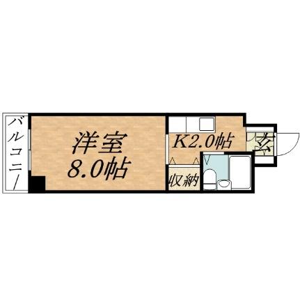 ニューホライズンハイツ 0601｜北海道札幌市中央区南六条西１４丁目(賃貸マンション1K・6階・23.10㎡)の写真 その2