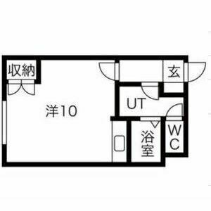 ロイヤルハイツ 303｜北海道札幌市中央区南二十四条西１５丁目(賃貸マンション1R・3階・29.16㎡)の写真 その2