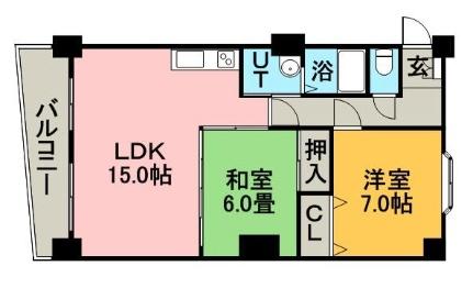 ウィンダムコート 801｜北海道札幌市厚別区厚別中央五条２丁目(賃貸マンション2LDK・8階・50.18㎡)の写真 その2