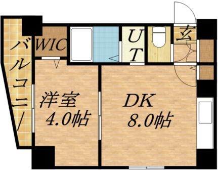 クラッセひばりが丘 403｜北海道札幌市厚別区厚別中央一条３丁目(賃貸マンション1LDK・4階・28.14㎡)の写真 その2