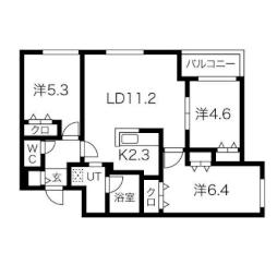 苗穂駅 9.4万円