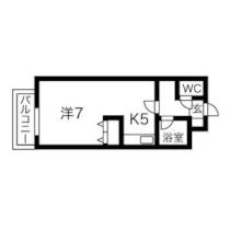 藤井ビル菊水II 0703 ｜ 北海道札幌市白石区菊水二条３丁目（賃貸マンション1DK・7階・27.38㎡） その2