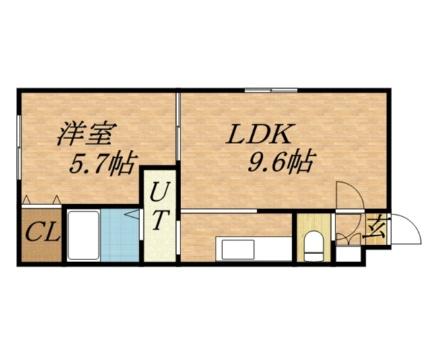 ブランノワール厚別南 307｜北海道札幌市厚別区厚別南３丁目(賃貸マンション1LDK・3階・34.00㎡)の写真 その2