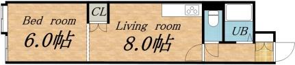 宮北ノースビル 503｜北海道札幌市北区北二十九条西８丁目(賃貸マンション1DK・5階・26.00㎡)の写真 その2