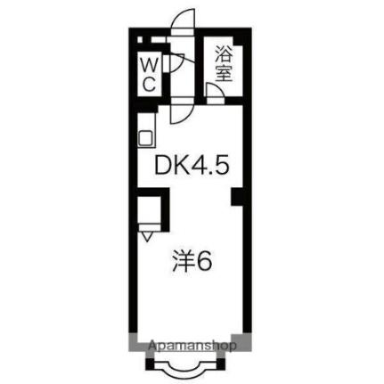 ハイムリーベII 105｜北海道札幌市北区北三十七条西７丁目(賃貸マンション1DK・1階・25.00㎡)の写真 その2