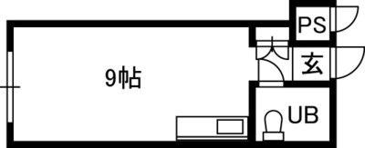 ジュネスコート22 00103｜北海道札幌市北区北二十二条西７丁目(賃貸マンション1R・1階・21.90㎡)の写真 その2