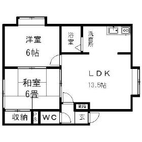 ソシアルトミイＮｏ．12 7｜北海道札幌市北区新琴似五条８丁目(賃貸アパート2LDK・2階・45.00㎡)の写真 その2