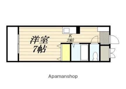 メゾン・ド・ムートン 205｜北海道札幌市北区北二十四条西１４丁目(賃貸マンション1R・2階・20.16㎡)の写真 その2