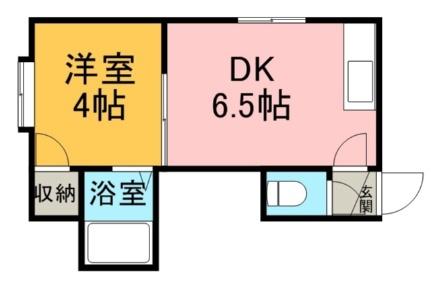 ファースト・Ｊ・17 101｜北海道札幌市東区北十七条東１丁目(賃貸アパート1DK・2階・21.60㎡)の写真 その2