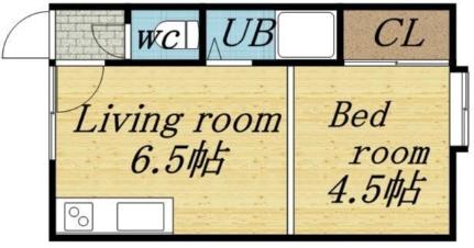 エルパラシオＢ 2｜北海道札幌市東区北十七条東１８丁目(賃貸アパート1DK・1階・23.00㎡)の写真 その2