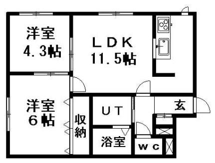 第3フジハイム_間取り_0