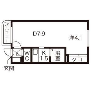 カサデューク澄川81 301｜北海道札幌市南区澄川四条１丁目(賃貸マンション1LDK・3階・28.00㎡)の写真 その2