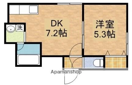 北海道札幌市清田区平岡二条１丁目（賃貸アパート1DK・2階・27.87㎡） その2