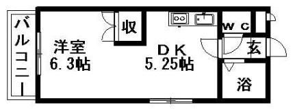 エンドレス西岡 312｜北海道札幌市豊平区西岡三条５丁目(賃貸マンション1DK・3階・25.29㎡)の写真 その2