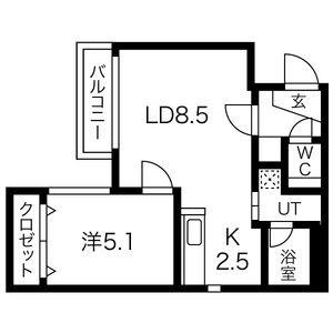 フロレゾン学園前_間取り_0