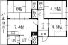 札幌西月寒団地22階4.9万円