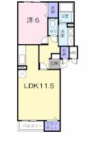 ジェルメ日乃出町 401 ｜ 北海道函館市日乃出町（賃貸マンション1LDK・4階・43.47㎡） その2