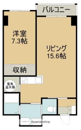 Ｇウェーブ松風（ジーウェーブマツカゼ） 407｜北海道函館市松風町(賃貸マンション1LDK・4階・53.73㎡)の写真 その2