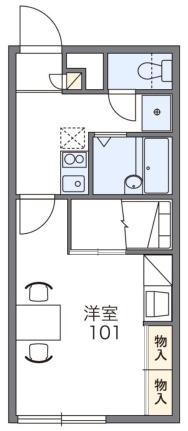 レオパレス日サルー時任町Ａ 203｜北海道函館市時任町(賃貸アパート1K・2階・23.18㎡)の写真 その2