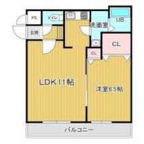 リベア的場 301 ｜ 北海道函館市的場町（賃貸マンション1LDK・3階・42.65㎡） その2