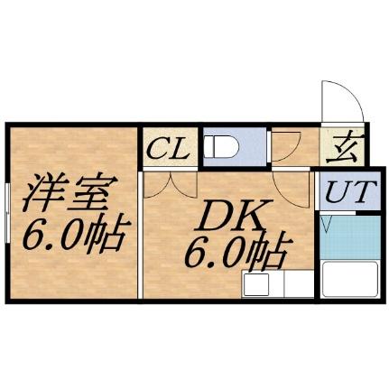 サンユーハイツII 402｜北海道札幌市中央区南十二条西９丁目(賃貸マンション1DK・4階・26.81㎡)の写真 その2