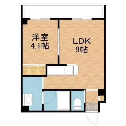 アンビエンテ131 0802｜北海道札幌市中央区南十三条西１丁目(賃貸マンション1LDK・8階・30.21㎡)の写真 その2