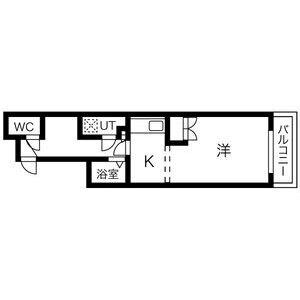 クラリス菊水III 408｜北海道札幌市白石区菊水四条３丁目(賃貸マンション1R・4階・28.51㎡)の写真 その2