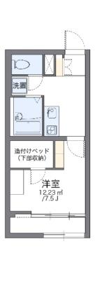 レオパレス大樹 203｜北海道札幌市豊平区月寒東三条１８丁目(賃貸アパート1K・2階・23.18㎡)の写真 その2