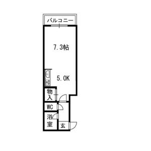 ジュイエ中の島 705｜北海道札幌市豊平区中の島二条２丁目(賃貸マンション1R・7階・29.69㎡)の写真 その2