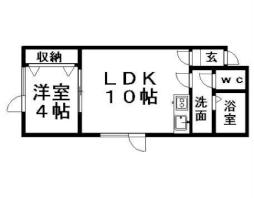 🉐敷金礼金0円！🉐札幌市営東豊線 学園前駅 徒歩4分