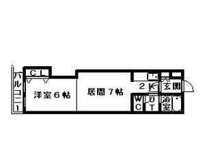 ル・クラシック13Ｂ 00303｜北海道札幌市豊平区美園一条３丁目(賃貸マンション1DK・3階・31.37㎡)の写真 その2