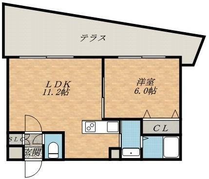 Ｍｅｒｌｏｔ 101 ｜ 北海道札幌市豊平区福住一条３丁目（賃貸マンション1LDK・1階・37.28㎡） その2