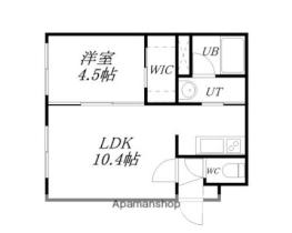 ＥＣＬＡＴ厚別 201 ｜ 北海道札幌市厚別区厚別中央四条２丁目（賃貸マンション1LDK・2階・36.09㎡） その2