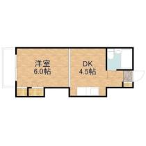 サンセットハイツ平岸 311 ｜ 北海道札幌市豊平区平岸四条８丁目（賃貸マンション1DK・3階・21.12㎡） その2