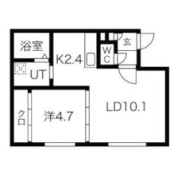 野幌駅 5.7万円