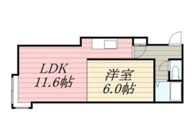 フレスノパーク平和通 102 ｜ 北海道札幌市白石区平和通１０丁目北（賃貸アパート1LDK・2階・36.40㎡） その2