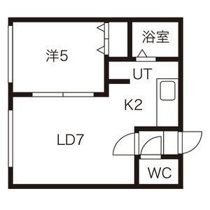 コンフォートライフII 401｜北海道札幌市豊平区平岸四条７丁目(賃貸マンション1DK・4階・28.35㎡)の写真 その2