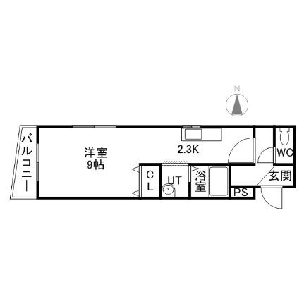 東洋ハイツ　Ａ棟 410｜北海道札幌市東区北十条東３丁目(賃貸マンション1K・4階・26.00㎡)の写真 その2